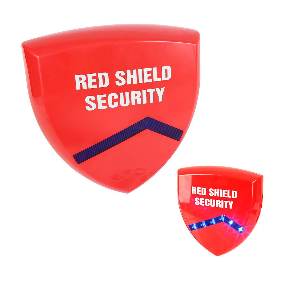 Dummy Alarm Bell Box by Red Shield Realistic Fake Decoy Alarm w
